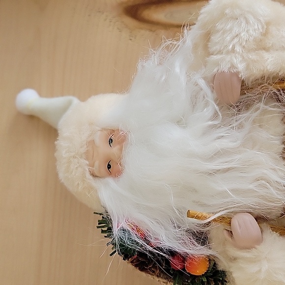 Aspen & Pine Seasonal Ornament - Santa on Ski's - Picture 2 of 5